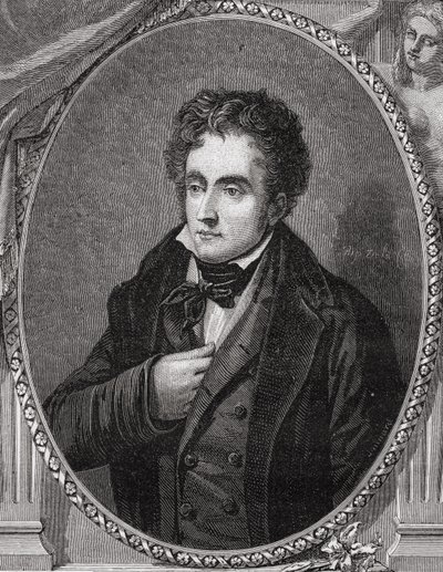 Francois-Rene, Vicomte de Chateaubriand (1768-1848) aus 