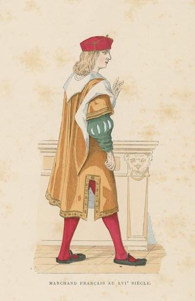 Französischer Kaufmann, 16. Jahrhundert von French School