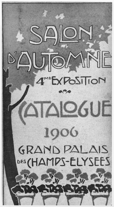Titelseite des Katalogs für den 4. Salon d