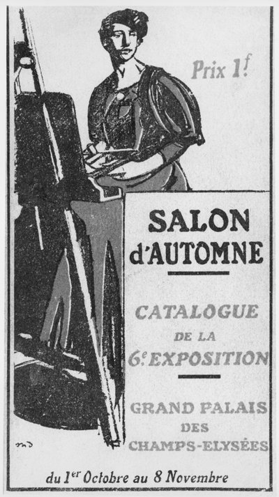 Titelseite des Katalogs für den 6. Salon d