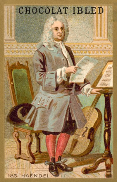 Georg Friedrich Händel, deutsch-britischer Komponist von French School