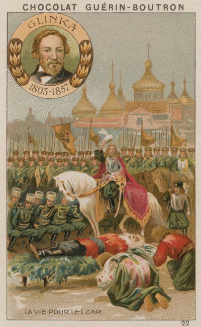 Glinka, Ein Leben für den Zaren von French School