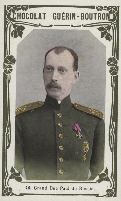 Großherzog Paul von Russland von French School