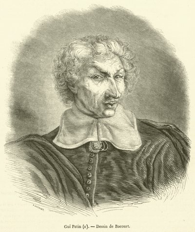 Gui Patin (Gravur) von French School