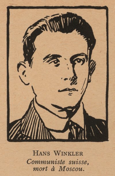 Hans Winkler, Schweizer Kommunist von French School