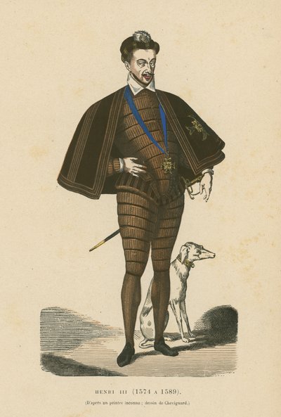 Heinrich III. von Frankreich von French School