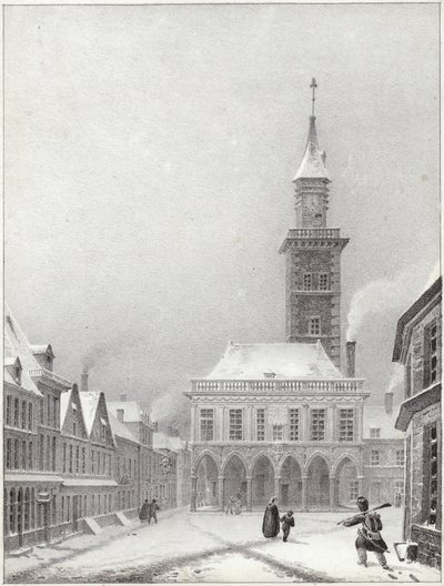 Hotel de Ville in Bapaume von French School