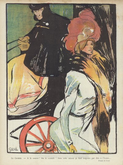 Illustration für Le Rire von French School