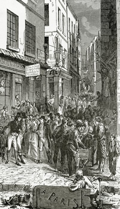 Illustration aus Quatre Vingt Treize von French School