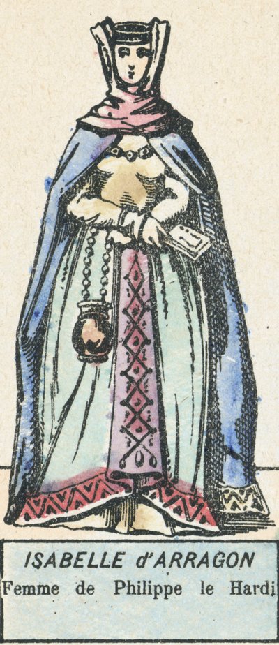 Isabelle von Aragon, Frau von Philipp dem Kühnen von French School