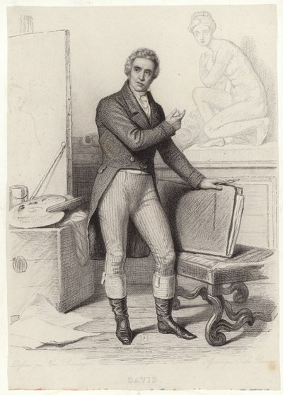 Jacques-Louis David, französischer Maler von French School