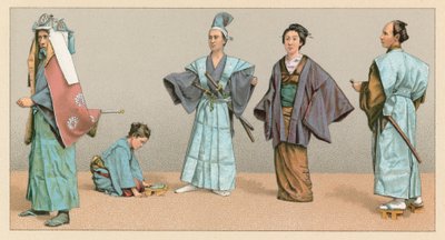 Japanisches Kostüm von French School