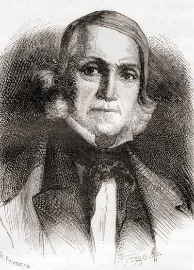 Jean-François Sudre, aus Les Merveilles de la Science, veröffentlicht um 1870 (Gravur) von French School