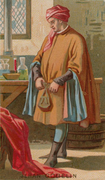 Jehan Gobelin, französischer Färber des 15. Jahrhunderts von French School