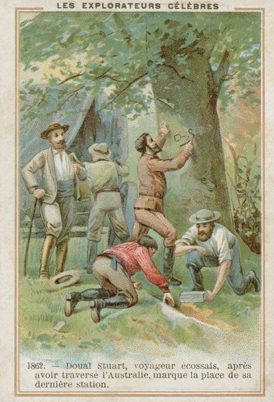John McDouall Stuart, Schottischer Entdecker Australiens von French School