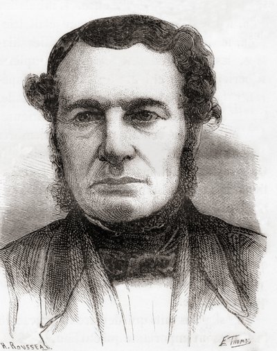 Joseph-François Malgaigne, aus Les Merveilles de la Science, veröffentlicht um 1870 von French School
