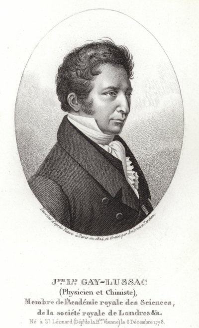 Joseph Louis Gay-Lussac von French School