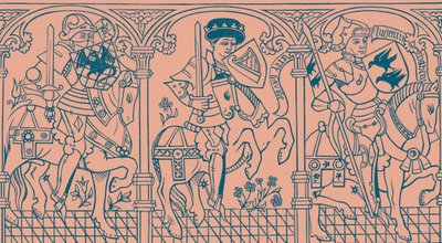 Josua, König David und Judas Makkabäus von French School