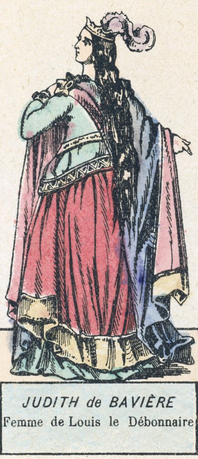 Judith von Bayern, Frau von Ludwig dem Frommen von French School