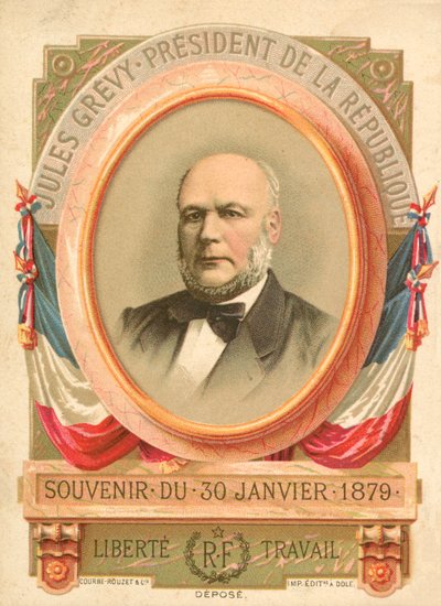 Jules Grévy, Präsident von Frankreich, 1879 von French School