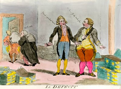 König Ludwig XVI. und das Finanzdefizit. 