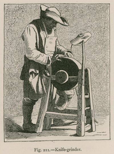 Messerschleifer von French School