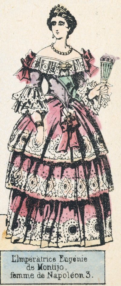 Kaiserin Eugenie de Montijo, Frau von Napoleon III. von French School