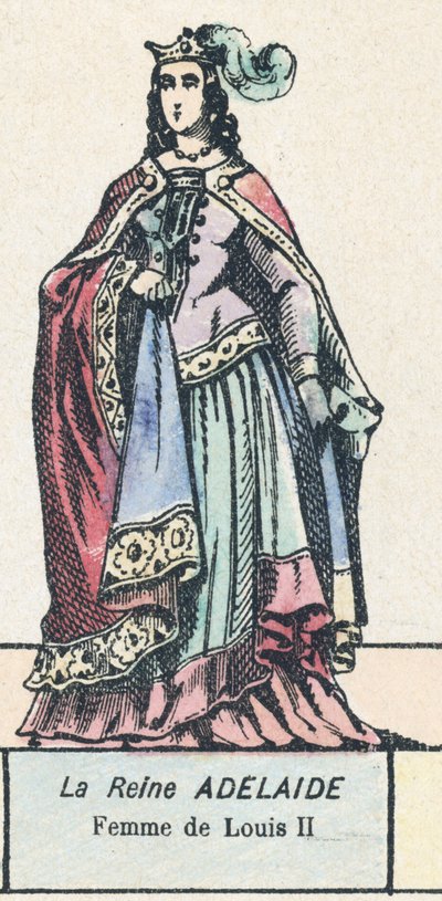 La Reine Adelaide, Frau von Louis II von French School