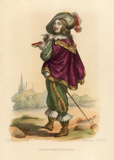 La Rochefoucauld von French School