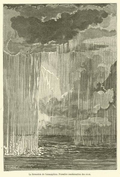 Die Bildung der Atmosphäre von French School