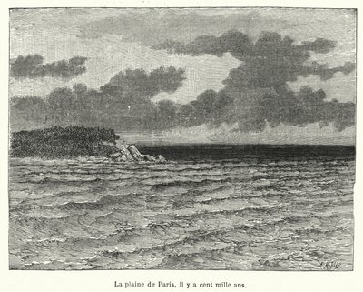 Die Ebene von Paris vor hundert bis tausend Jahren von French School