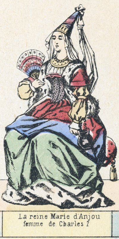 Königin Marie von Anjou, Frau von Karl VII. von French School