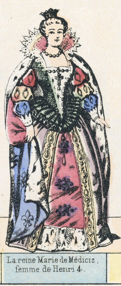 Königin Maria von Medici, Frau von Heinrich IV. von French School
