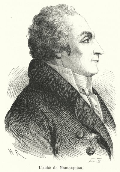 Abt von Montesquiou von French School