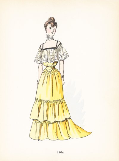 Damenmode, 1904 von French School