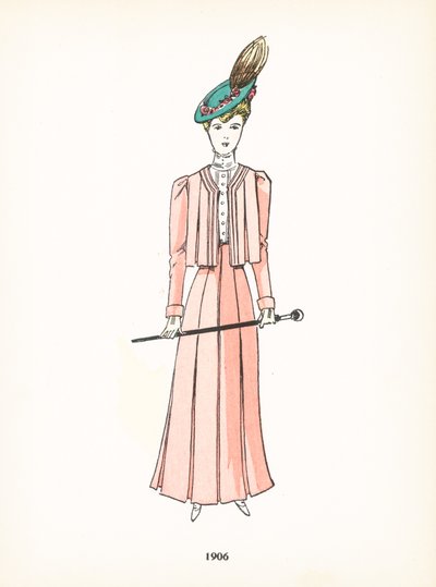 Damenmode, 1906 von French School
