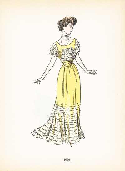 Damenmode, 1906 von French School