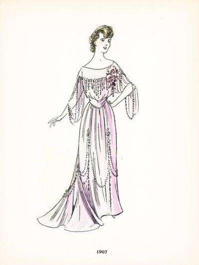 Damenmode, 1907 von French School