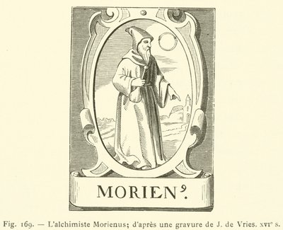 Der Alchemist Morienus von French School