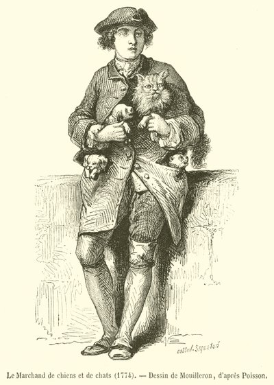 Der Hunde- und Katzenhändler von French School
