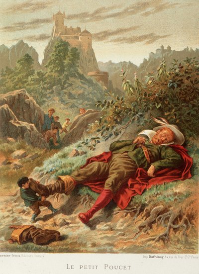 Le Peucet - in „Les Märchen von Perrault“ von French School
