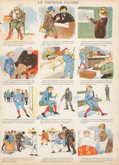 Die erste Zigarre von French School