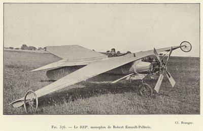 Der REP, Monoplan von Robert Esnault-Pelterie von French School