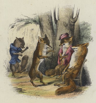 Der Fuchs mit dem abgeschnittenen Schwanz von French School