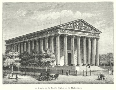 Der Tempel des Ruhms, Kirche der Madeleine von French School