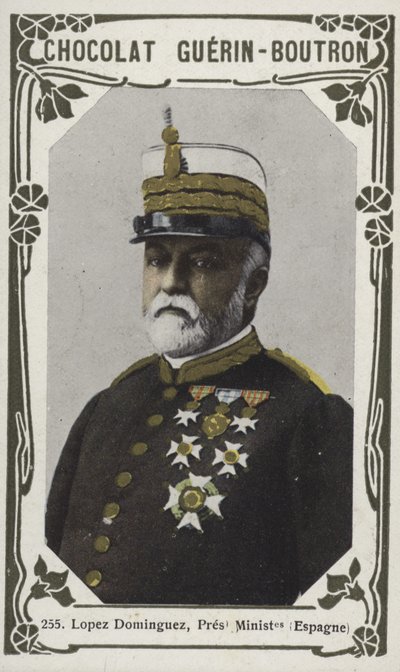 Lopez Dominguez, Präsident der Minister, Spanien von French School