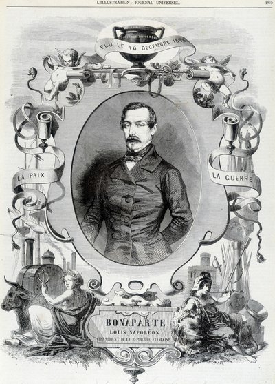 Louis Napoleon Bonaparte, Präsident der Französischen Republik von French School