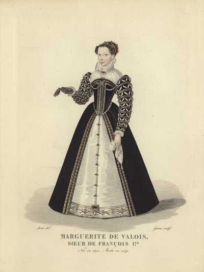 Marguerite von Navarra, Schwester von König Franz I. von Frankreich von French School