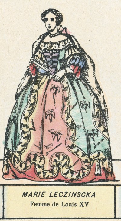 Marie Leszczyńska, Frau von Ludwig XV. von French School