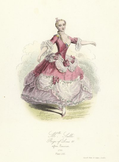 Marie Salle, französische Tänzerin; Regierungszeit von Ludwig XV. von French School